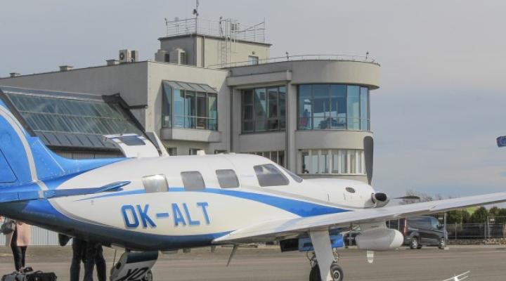 Lotnisko Krosno – samolot (fot. Mateusz Świerk/EPKR Spotters)